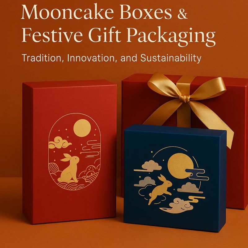 Cajas de pastel de luna & Embalaje de regalo festivo | Medio otoño & Tendencias de