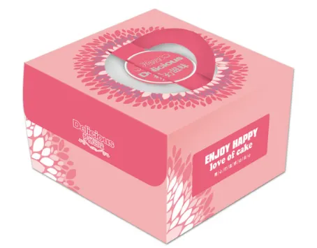 High-end portable cake box