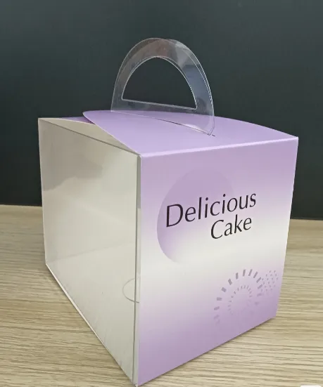 Small portable pastry box