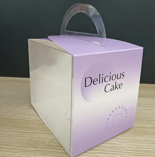 Small portable pastry box