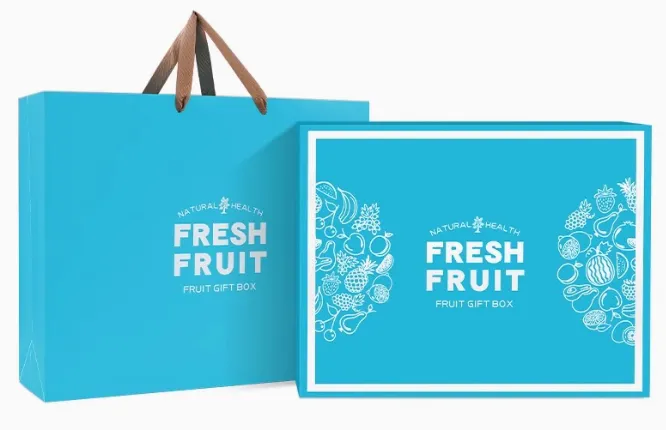 Corrugated fruit box