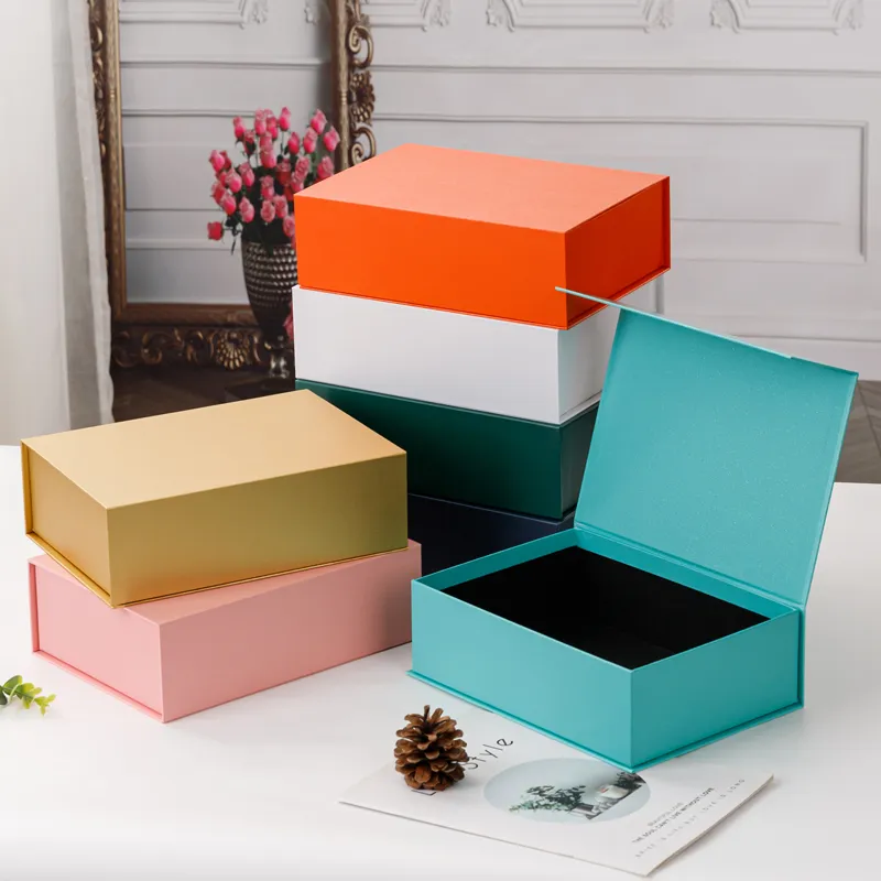 Book type magnetic box