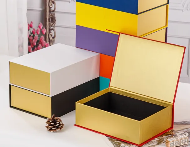 Book type magnetic box